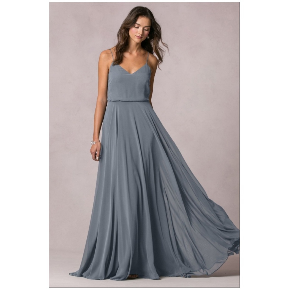 Inesse bridesmaid dress in Denmark Blue